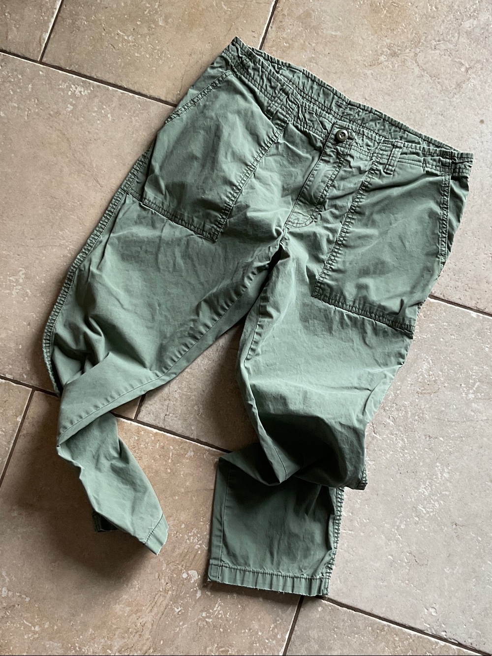 Old Navy Men's Olive Utility Cargo Pants